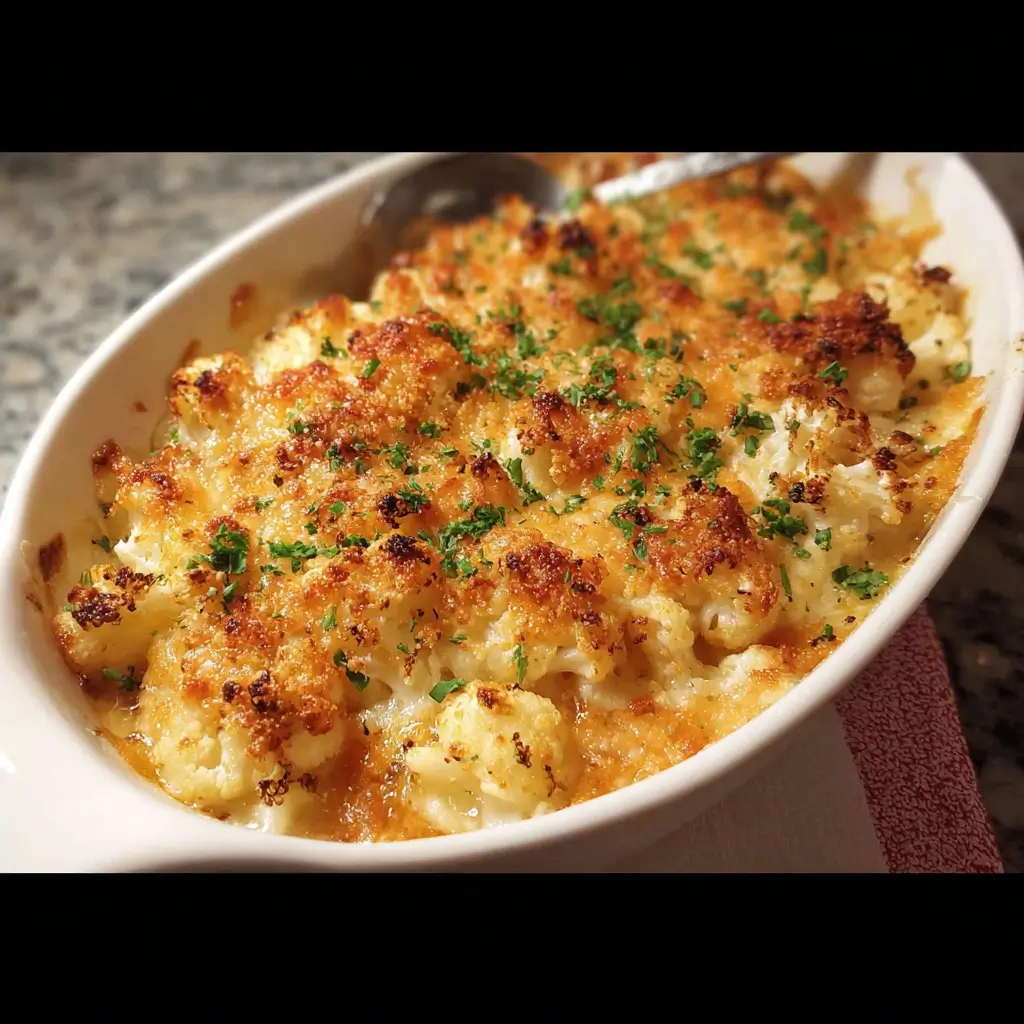 Ultra-Creamy Cheesy Cauliflower Casserole: A Holiday Favorite